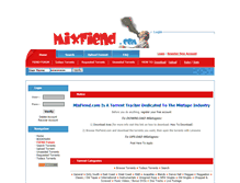 Tablet Screenshot of mixfiend.com